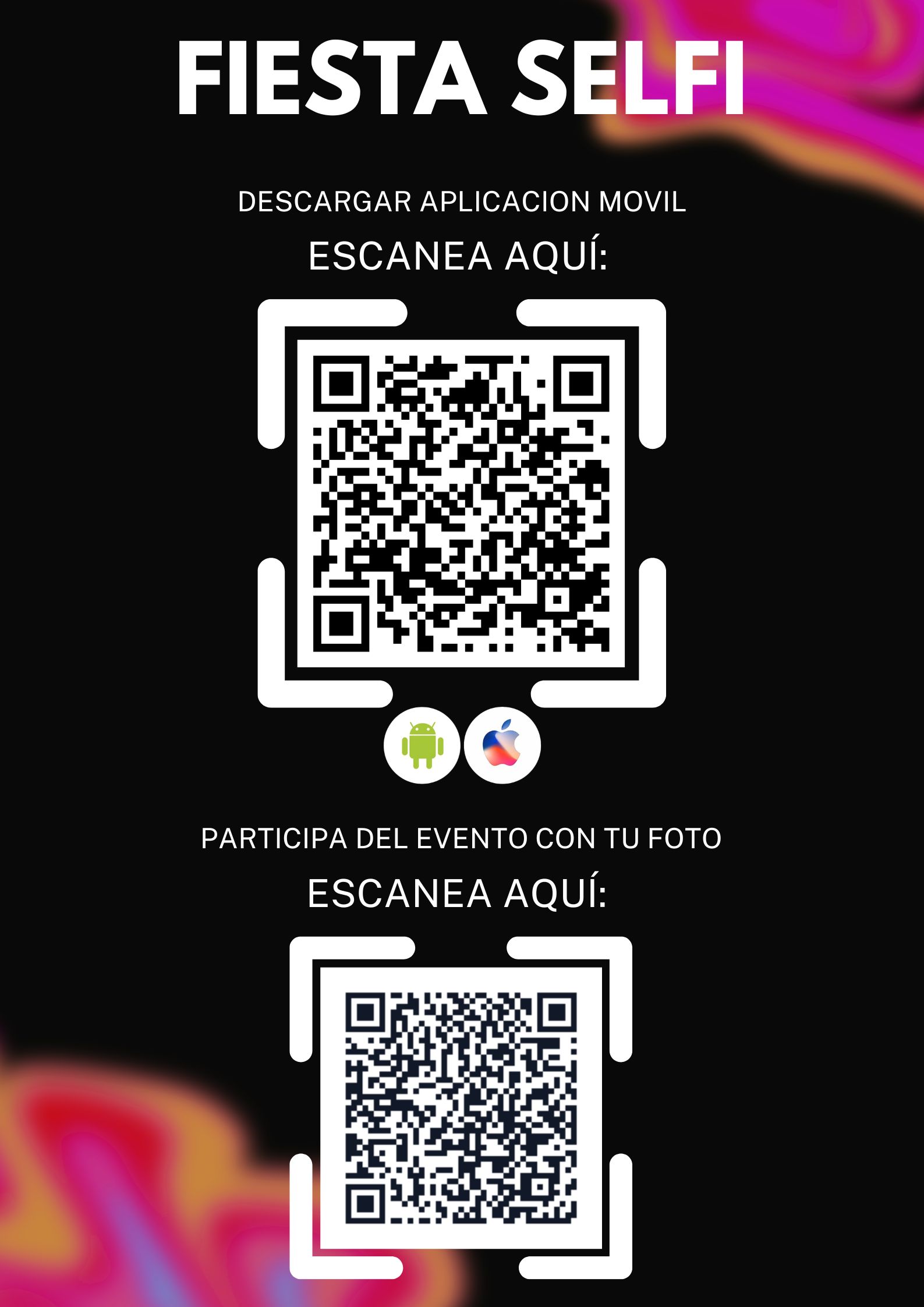 QR demo de Fiesta Selfi